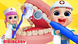 Lets Visit the Dentist  Healthy Habits  Brush Your Teeth  Bibiberry Nursery Rhymes amp Kids Songs [upl. by Youlton]