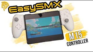 EASYSMX M15 Mobile Game Controller  Unbox  Test  Review EasySMX easysmx mobilecontroller [upl. by Hteboj]