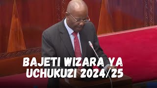 🔴LIVE Leo Bungeni Mjadala wa Bajeti ya Wizara ya Uchukuzi 202425 [upl. by Galang]