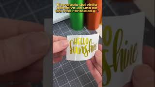 TAZAS ESTAMPADAS CON VINILO ADHESIVO cameoviniloadhesivo cameo emprendimientodesdecasa cricut [upl. by Adnovad895]