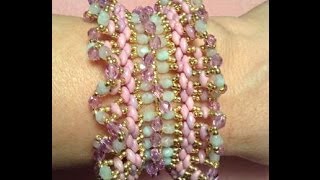 Spring Ruffle Bracelet Tutorial [upl. by Lanrev]