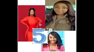 Top 5 most beautiful female radio presenters in Zim [upl. by Adlee280]