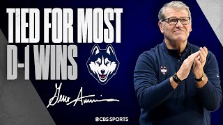 Geno Auriemma MAKES HISTORY as UConn takes care of UNC in top15 matchup  Game Recap [upl. by Nagah]