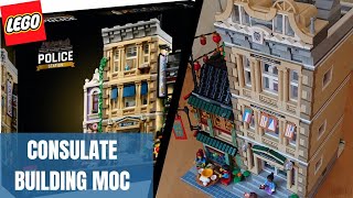 I Turned The LEGO Police Station Set Into This [upl. by Itnahsa]