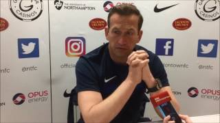 Justin Edinburgh doubts Neal Eardley will be fit for Sunday [upl. by Liryc215]