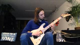 Jason Becker Perpetual Burn cover on the Carvin JB24 [upl. by Curt]