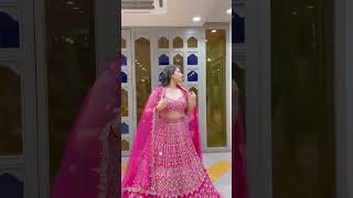 Rad lehenga designs Amar shop har prakar ke lehenge uplabdh hai 1million wedding viralvideo vr [upl. by Burgwell154]