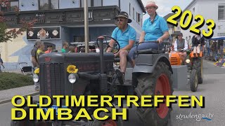 OLDTIMER  UMZUG  DIMBACH  PFINGSTKIRTAG  2023 [upl. by Braeunig]