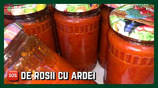 Sos de rosii cu ardei pentru iarna  PASSION [upl. by Jobe]