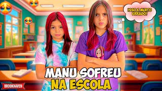 MANUELA SOFRE MUITO NA ESCOLA DO BROOKHAVENroblox [upl. by Anelehs]