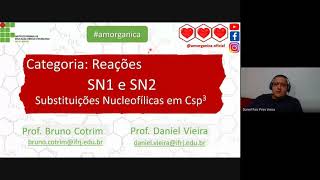 SN1 e SN2 Reações de Substituição em Csp3 Parte 12 [upl. by Nyrrad]