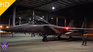 F15SA Pilots And Maintainers Royal Saudi Air Force Night Operations [upl. by Gardener]