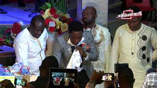 Apostle Oko Hackman performs  Jack Alolome album launch [upl. by Aruasi740]