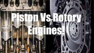 What is the difference between Piston and Rotary Engines Explained [upl. by Nuahsad]