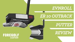 Review of Evnroll ER10 Outback Putter  Best Putter for Pace and Alignment [upl. by Eniamrahc300]