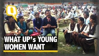 The Quint Rahul Gandhi in Raebareli What are UP’s Women Students Asking For [upl. by Nealah]