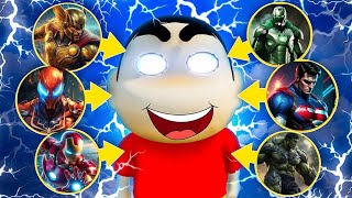 GTA 5  SHINCHAN POWERFUL MULTIVERSE AVENGERS MALAYALAM [upl. by Otha]