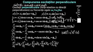 Bătăile Compunerea oscilaţiilor perpendiculare  LectiiVirtualero [upl. by Oneladgam520]