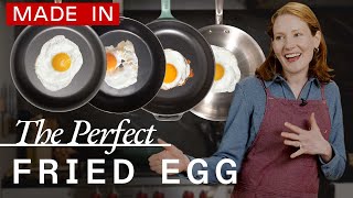 Pro Chef Tests 4 Pans For The Perfect Fried Egg  Made In Cookware [upl. by Roselani939]