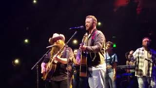 Justin Timberlake amp Chris Stapleton perform Say Something in Nashville 5918 [upl. by Jariv]