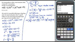 Matematik 5000 3c Uppgift 3224 Algebraisk lösning för reviderad ämnesplan 2021 v3 [upl. by Evannia909]