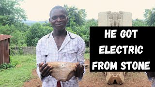 The Boy That Generates Electricity From Stone in Nigeria [upl. by Ziza360]