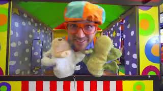 Blippi Visits an Indoor Playground Fidgets Indoor Playground 2 HOURS OF BLIPPI Blippi Toys [upl. by Campman]