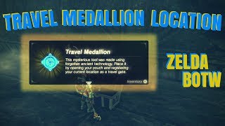 Zelda BOTW Travel Medallion EX Chest Location [upl. by Iams]