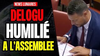 DELOGU HUMILIÉ GALERE A LIRE UN TEXTE EN DIRECTE DEPUTÉ 7K MOIS [upl. by Yennek]