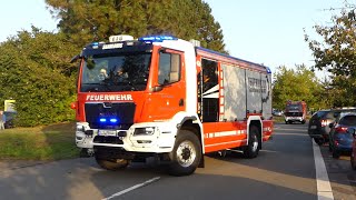 Ankunft des neuen HLF der Feuerwehr Saarlouis West Rosenbauer [upl. by Dafna]