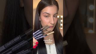 CIGLIA E SOPRACCIGLIA IMBATTIBILI 🫠 makeup makeuptutorial maybelline [upl. by Alesi]