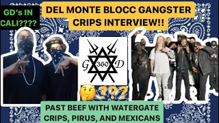 GD’S IN CALI DEL MONTE BLOCC G🅰️NGST🅰️ ♿️ GIVES HISTORY AND MORE [upl. by Golda662]