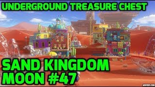 Super Mario Odyssey  Sand Kingdom Moon 47  Underground Treasure Chest [upl. by Sharron]