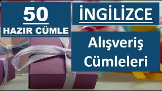 İngilizce Alışveriş Diyalogları [upl. by Calondra]