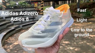 Adidas Adizero Adios 8 RealWorld Test Run – My Wife’s Experience [upl. by Jaymie]