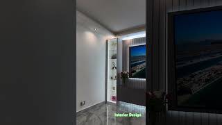 Luxury TV unit Design work home tv tvunitdesigns tvcabinet trending [upl. by Ahsekan]