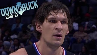 Boban Marjanovic 19 Points Full Highlights 1252018 [upl. by Geraldina449]