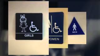 Sacramento Restroom Signs 916 2563757 [upl. by Eicaj]