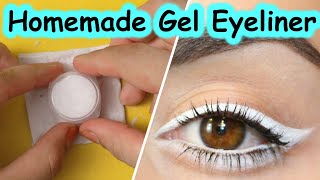 How to make white eyeliner at homehow to make eyelinerdiy eyelinerhomemade eyelinerSajal Malik [upl. by Barbur]