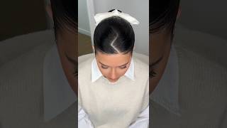 A hairstyle specially for backtoschool 🥷 hairstyle asmr tutorial hair for school [upl. by Aniles]