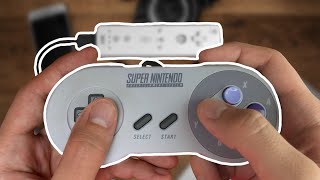 The Official Snes Controller For Wii [upl. by Imim]