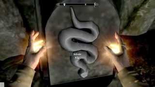 Skyrim  Ansilvund Burial Chambers Puzzle Order [upl. by Kcirde795]