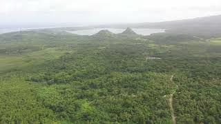 Drone Aerial video of Madolenihmw Municipality in the island garden of Pohnpei Ponape State FSM [upl. by Ahsikym253]