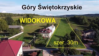 na sprzedaż działka WIDOKOWA w Górach Świętokrzyskich [upl. by Eveineg]