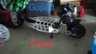 How to make a goped gas powered scooter faster [upl. by Fonville]