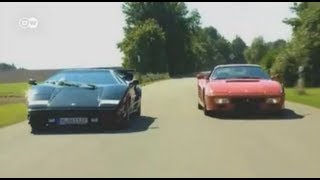 Автомобильная дуэль Ferrari против Lamborghini [upl. by Eentirb411]