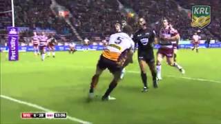 Wigan Warriors vs Brisbane Broncos  Tries amp Highlights  World Club Series 2016  20022016 [upl. by Emilie]