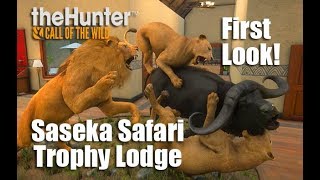 Saseka Safari Trophy Lodge  First Look  The Hunter Call Of The Wild [upl. by Mikey533]