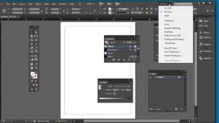 InDesign CC Workspace [upl. by Akeirahs]