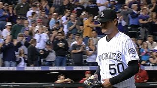 Jamie Moyers final big league win [upl. by Werra831]